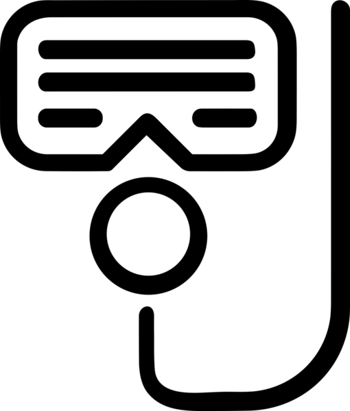 Black and white face mask icon symbol vector illustration in minimal simple style graphic design element for modern artwork clean outline sketch flat pictogram abstract template contour editable isolated digital png format for web ui