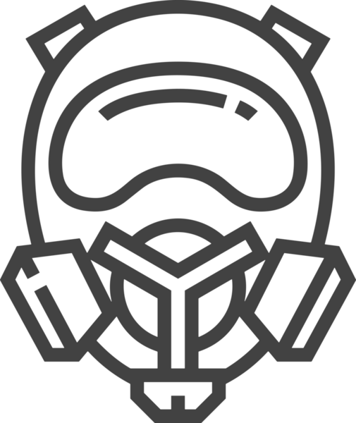 Black and white face mask icon symbol vector illustration in minimal simple style graphic design element for modern artwork clean outline sketch flat pictogram abstract template contour editable isolated digital png format for web ui