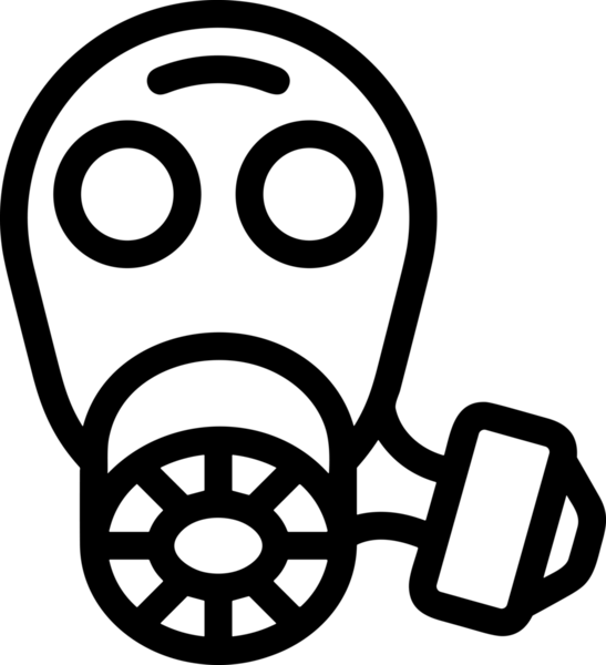 Black and white face mask icon symbol vector illustration in minimal simple style graphic design element for modern artwork clean outline sketch flat pictogram abstract template contour editable isolated digital png format for web ui