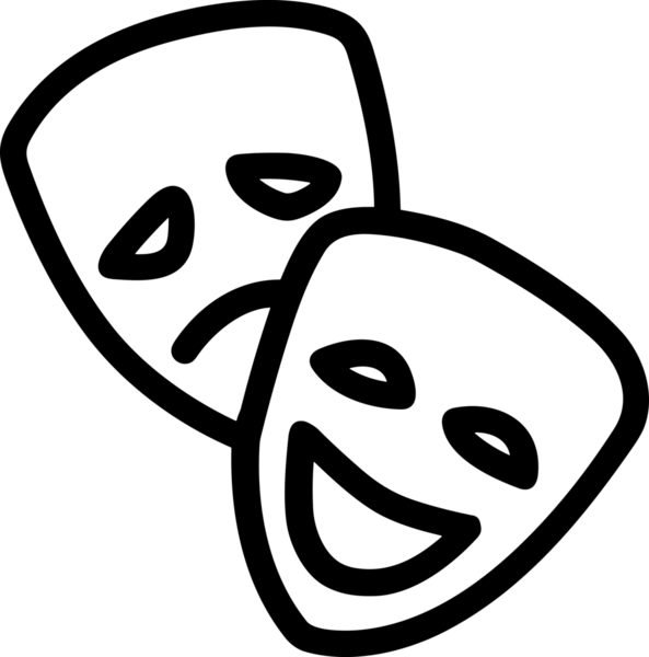 Black and white face mask icon symbol vector illustration in minimal simple style graphic design element for modern artwork clean outline sketch flat pictogram abstract template contour editable isolated digital png format for web ui