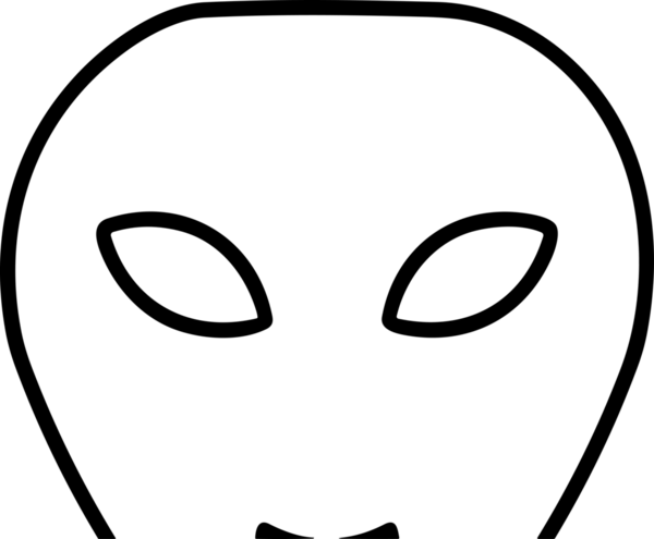 Black and white face mask icon symbol vector illustration in minimal simple style graphic design element for modern artwork clean outline sketch flat pictogram abstract template contour editable isolated digital png format for web ui