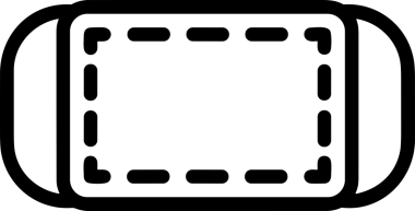 Black and white face mask icon symbol vector illustration in minimal simple style graphic design element for modern artwork clean outline sketch flat pictogram abstract template contour editable isolated digital png format for web ui