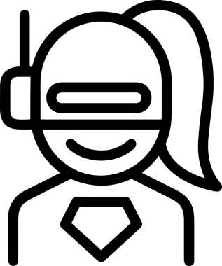 Black and white face mask icon symbol vector illustration in minimal simple style graphic design element for modern artwork clean outline sketch flat pictogram abstract template contour editable isolated digital png format for web ui