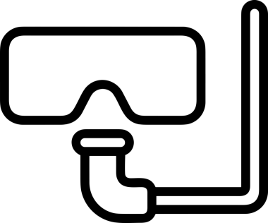 Black and white face mask icon symbol vector illustration in minimal simple style graphic design element for modern artwork clean outline sketch flat pictogram abstract template contour editable isolated digital png format for web ui
