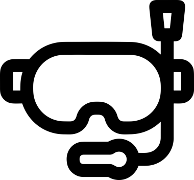 Black and white face mask icon symbol vector illustration in minimal simple style graphic design element for modern artwork clean outline sketch flat pictogram abstract template contour editable isolated digital png format for web ui