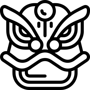 Black and white face mask icon symbol vector illustration in minimal simple style graphic design element for modern artwork clean outline sketch flat pictogram abstract template contour editable isolated digital png format for web ui