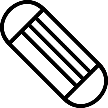 Black and white face mask icon symbol vector illustration in minimal simple style graphic design element for modern artwork clean outline sketch flat pictogram abstract template contour editable isolated digital png format for web ui