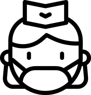 Black and white face mask icon symbol vector illustration in minimal simple style graphic design element for modern artwork clean outline sketch flat pictogram abstract template contour editable isolated digital png format for web ui