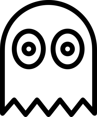 Black and white face mask icon symbol vector illustration in minimal simple style graphic design element for modern artwork clean outline sketch flat pictogram abstract template contour editable isolated digital png format for web ui