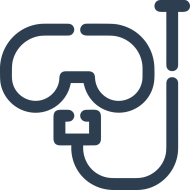 Black and white face mask icon symbol vector illustration in minimal simple style graphic design element for modern artwork clean outline sketch flat pictogram abstract template contour editable isolated digital png format for web ui