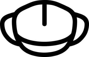 Black and white face mask icon symbol vector illustration in minimal simple style graphic design element for modern artwork clean outline sketch flat pictogram abstract template contour editable isolated digital png format for web ui