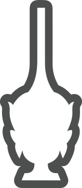 Black and white face mask icon symbol vector illustration in minimal simple style graphic design element for modern artwork clean outline sketch flat pictogram abstract template contour editable isolated digital png format for web ui