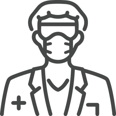 Black and white face mask icon symbol vector illustration in minimal simple style graphic design element for modern artwork clean outline sketch flat pictogram abstract template contour editable isolated digital png format for web ui