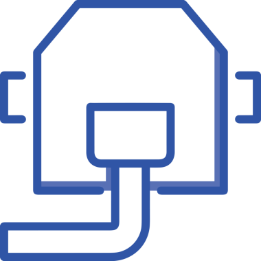 Black and white face mask icon symbol vector illustration in minimal simple style graphic design element for modern artwork clean outline sketch flat pictogram abstract template contour editable isolated digital png format for web ui