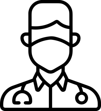 Black and white face mask icon symbol vector illustration in minimal simple style graphic design element for modern artwork clean outline sketch flat pictogram abstract template contour editable isolated digital png format for web ui