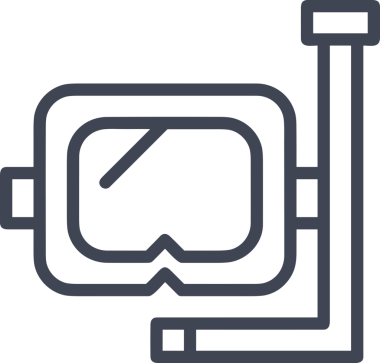 Black and white face mask icon symbol vector illustration in minimal simple style graphic design element for modern artwork clean outline sketch flat pictogram abstract template contour editable isolated digital png format for web ui