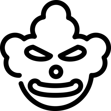 Black and white face mask icon symbol vector illustration in minimal simple style graphic design element for modern artwork clean outline sketch flat pictogram abstract template contour editable isolated digital png format for web ui