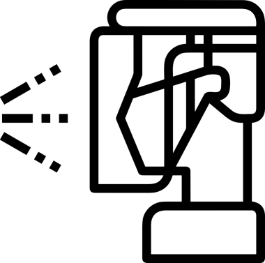 Black and white face mask icon symbol vector illustration in minimal simple style graphic design element for modern artwork clean outline sketch flat pictogram abstract template contour editable isolated digital png format for web ui