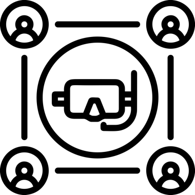 Black and white face mask icon symbol vector illustration in minimal simple style graphic design element for modern artwork clean outline sketch flat pictogram abstract template contour editable isolated digital png format for web ui