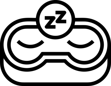 Black and white face mask icon symbol vector illustration in minimal simple style graphic design element for modern artwork clean outline sketch flat pictogram abstract template contour editable isolated digital png format for web ui