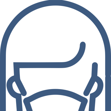 Black and white face mask icon symbol vector illustration in minimal simple style graphic design element for modern artwork clean outline sketch flat pictogram abstract template contour editable isolated digital png format for web ui