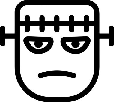 Black and white face mask icon symbol vector illustration in minimal simple style graphic design element for modern artwork clean outline sketch flat pictogram abstract template contour editable isolated digital png format for web ui