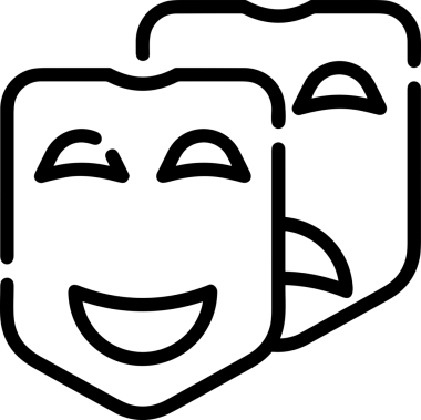 Black and white face mask icon symbol vector illustration in minimal simple style graphic design element for modern artwork clean outline sketch flat pictogram abstract template contour editable isolated digital png format for web ui