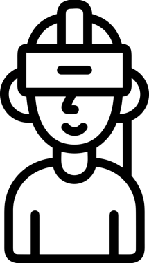 Black and white face mask icon symbol vector illustration in minimal simple style graphic design element for modern artwork clean outline sketch flat pictogram abstract template contour editable isolated digital png format for web ui