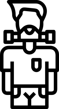 Black and white face mask icon symbol vector illustration in minimal simple style graphic design element for modern artwork clean outline sketch flat pictogram abstract template contour editable isolated digital png format for web ui