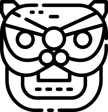 Black and white face mask icon symbol vector illustration in minimal simple style graphic design element for modern artwork clean outline sketch flat pictogram abstract template contour editable isolated digital png format for web ui