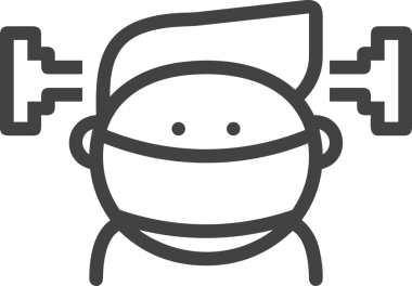 Black and white face mask icon symbol vector illustration in minimal simple style graphic design element for modern artwork clean outline sketch flat pictogram abstract template contour editable isolated digital png format for web ui