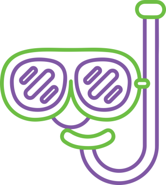 Black and white face mask icon symbol vector illustration in minimal simple style graphic design element for modern artwork clean outline sketch flat pictogram abstract template contour editable isolated digital png format for web ui