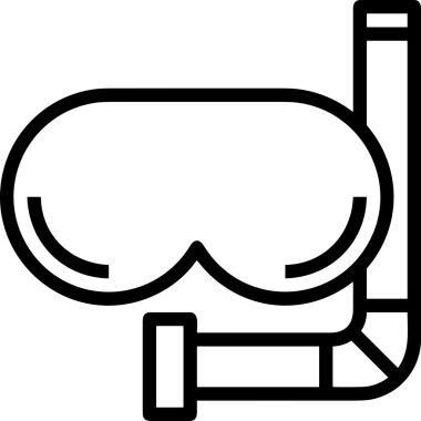 Black and white face mask icon symbol vector illustration in minimal simple style graphic design element for modern artwork clean outline sketch flat pictogram abstract template contour editable isolated digital png format for web ui