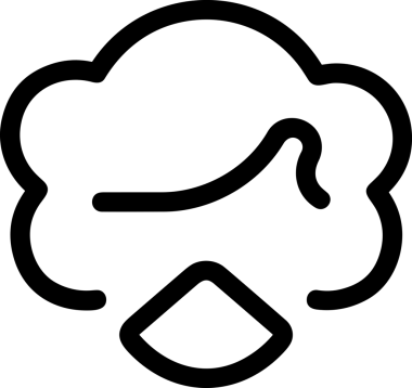 Black and white face mask icon symbol vector illustration in minimal simple style graphic design element for modern artwork clean outline sketch flat pictogram abstract template contour editable isolated digital png format for web ui