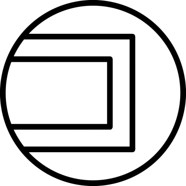 Black and white face mask icon symbol vector illustration in minimal simple style graphic design element for modern artwork clean outline sketch flat pictogram abstract template contour editable isolated digital png format for web ui