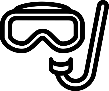 Black and white face mask icon symbol vector illustration in minimal simple style graphic design element for modern artwork clean outline sketch flat pictogram abstract template contour editable isolated digital png format for web ui