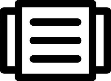 Black and white face mask icon symbol vector illustration in minimal simple style graphic design element for modern artwork clean outline sketch flat pictogram abstract template contour editable isolated digital png format for web ui