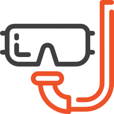 Black and white face mask icon symbol vector illustration in minimal simple style graphic design element for modern artwork clean outline sketch flat pictogram abstract template contour editable isolated digital png format for web ui