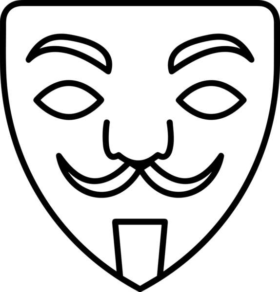 Black and white face mask icon symbol vector illustration in minimal simple style graphic design element for modern artwork clean outline sketch flat pictogram abstract template contour editable isolated digital png format for web ui