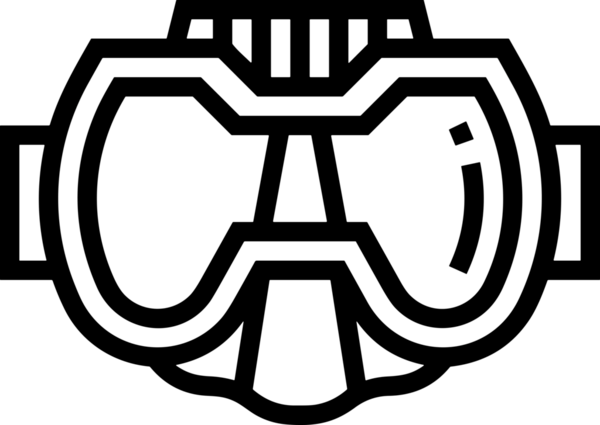 Black and white face mask icon symbol vector illustration in minimal simple style graphic design element for modern artwork clean outline sketch flat pictogram abstract template contour editable isolated digital png format for web ui