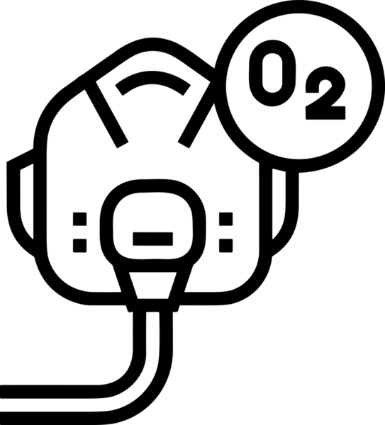 Black and white face mask icon symbol vector illustration in minimal simple style graphic design element for modern artwork clean outline sketch flat pictogram abstract template contour editable isolated digital png format for web ui