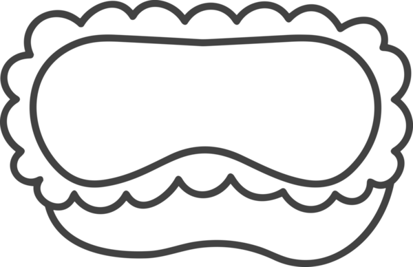 Black and white face mask icon symbol vector illustration in minimal simple style graphic design element for modern artwork clean outline sketch flat pictogram abstract template contour editable isolated digital png format for web ui