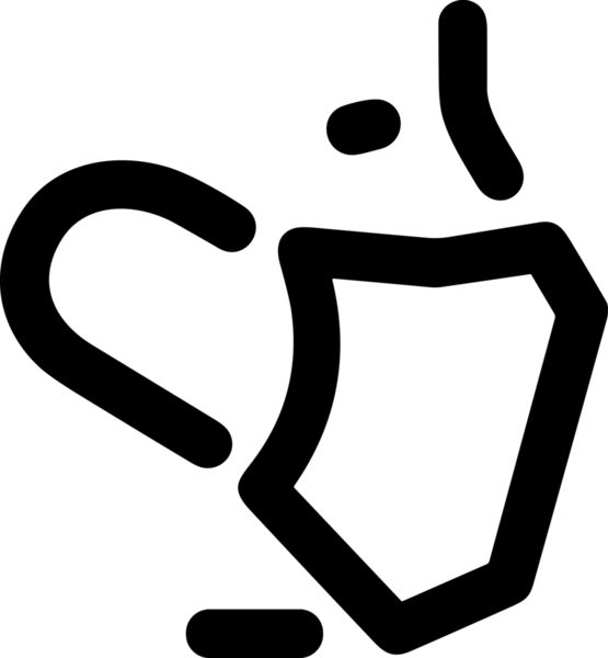 Black and white face mask icon symbol vector illustration in minimal simple style graphic design element for modern artwork clean outline sketch flat pictogram abstract template contour editable isolated digital png format for web ui