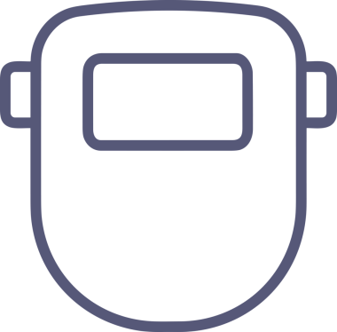 Black and white face mask icon symbol vector illustration in minimal simple style graphic design element for modern artwork clean outline sketch flat pictogram abstract template contour editable isolated digital png format for web ui