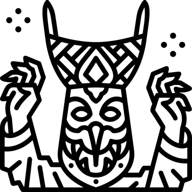 Black and white face mask icon symbol vector illustration in minimal simple style graphic design element for modern artwork clean outline sketch flat pictogram abstract template contour editable isolated digital png format for web ui