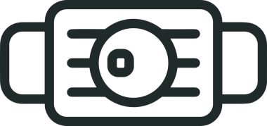 Black and white face mask icon symbol vector illustration in minimal simple style graphic design element for modern artwork clean outline sketch flat pictogram abstract template contour editable isolated digital png format for web ui