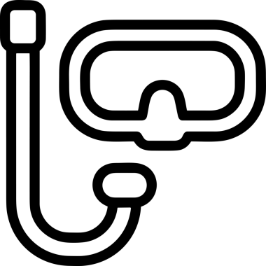 Black and white face mask icon symbol vector illustration in minimal simple style graphic design element for modern artwork clean outline sketch flat pictogram abstract template contour editable isolated digital png format for web ui