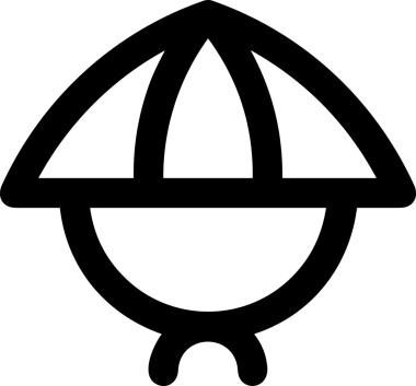 Black and white face mask icon symbol vector illustration in minimal simple style graphic design element for modern artwork clean outline sketch flat pictogram abstract template contour editable isolated digital png format for web ui
