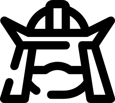 Black and white face mask icon symbol vector illustration in minimal simple style graphic design element for modern artwork clean outline sketch flat pictogram abstract template contour editable isolated digital png format for web ui