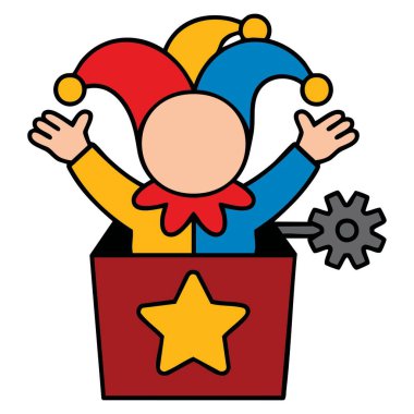 Çocuk simgesi için oyuncak illüstrasyonu. Çocuklar için ideal oyun, eğitim aktiviteleri, yaratıcı grafikler, eğlenceli tasarımlar ve öğrenme temalı görseller.